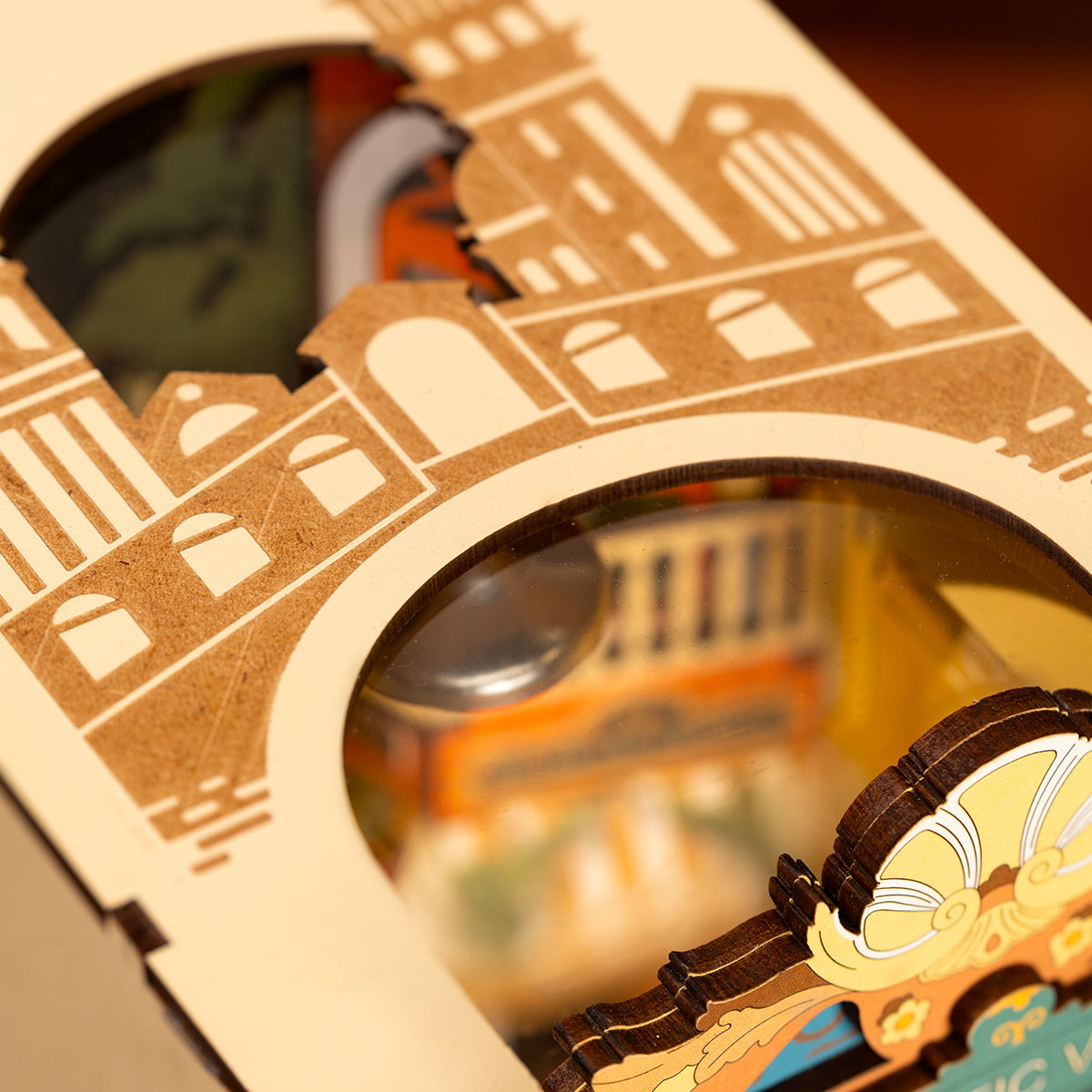Romantic Venice Book Nook Kit official detail view 6