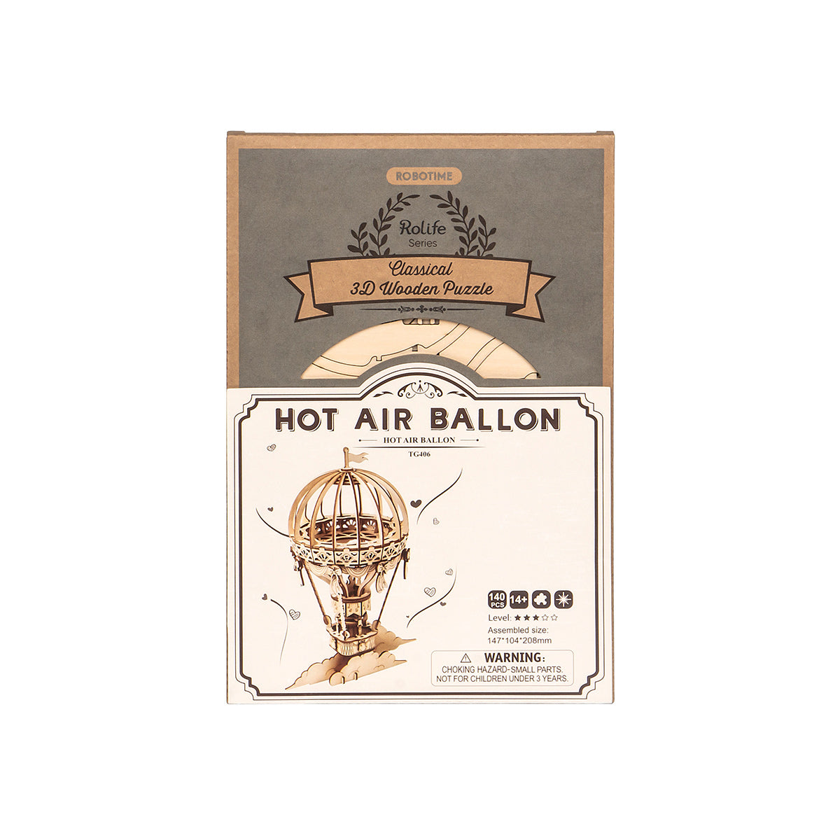 Rowood Hot Air Ballon Creative Kit official product view 5