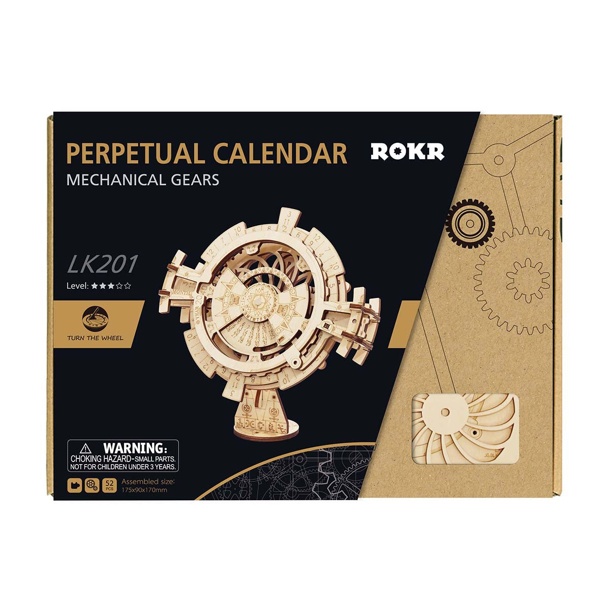 ROKR Prepetual Calendar Model Kit official product view 6