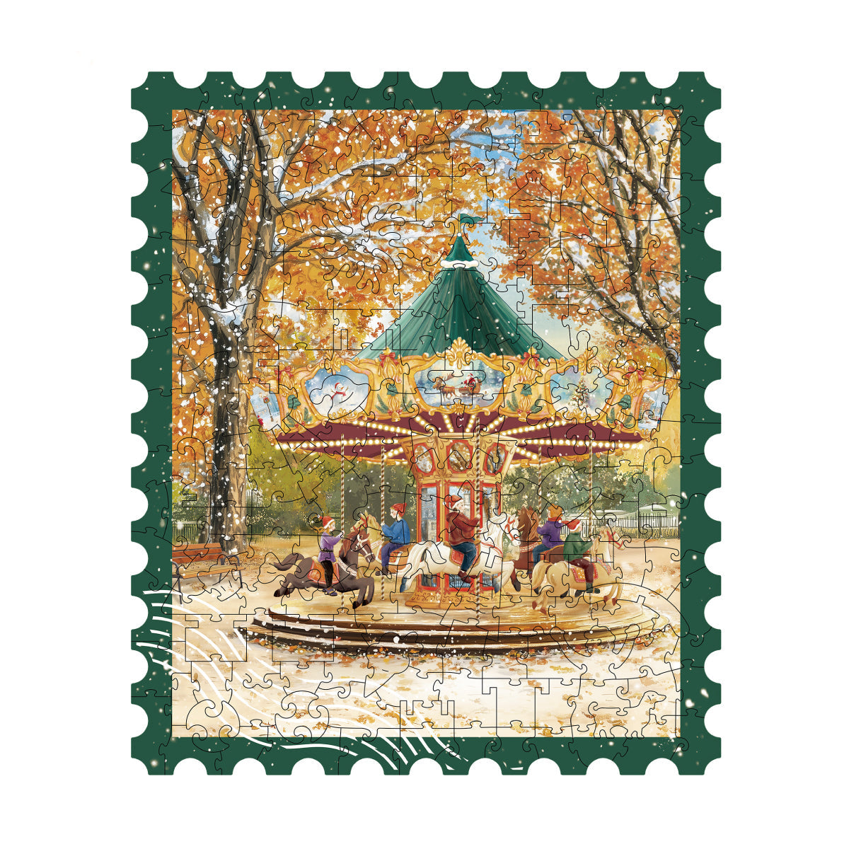 Rowood Golden Autumn Carousel Creative Kit official product view 2