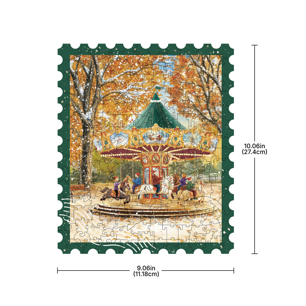 Rowood Golden Autumn Carousel Creative Kit official product view 5