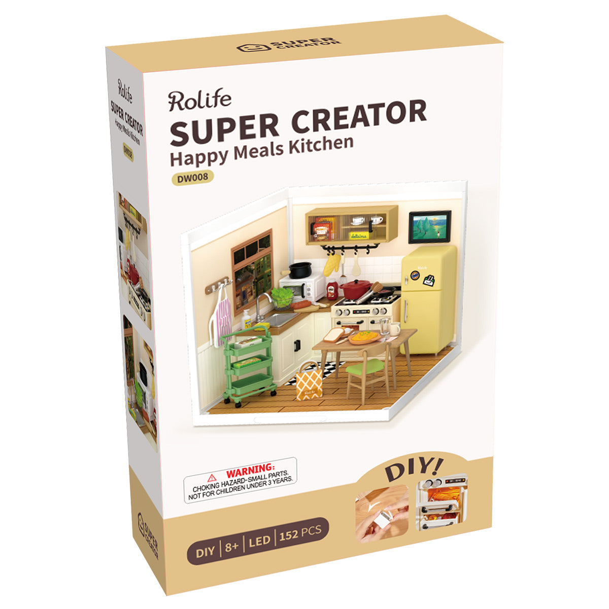 Happy Meals Kitchen Miniature Kit official product view 7