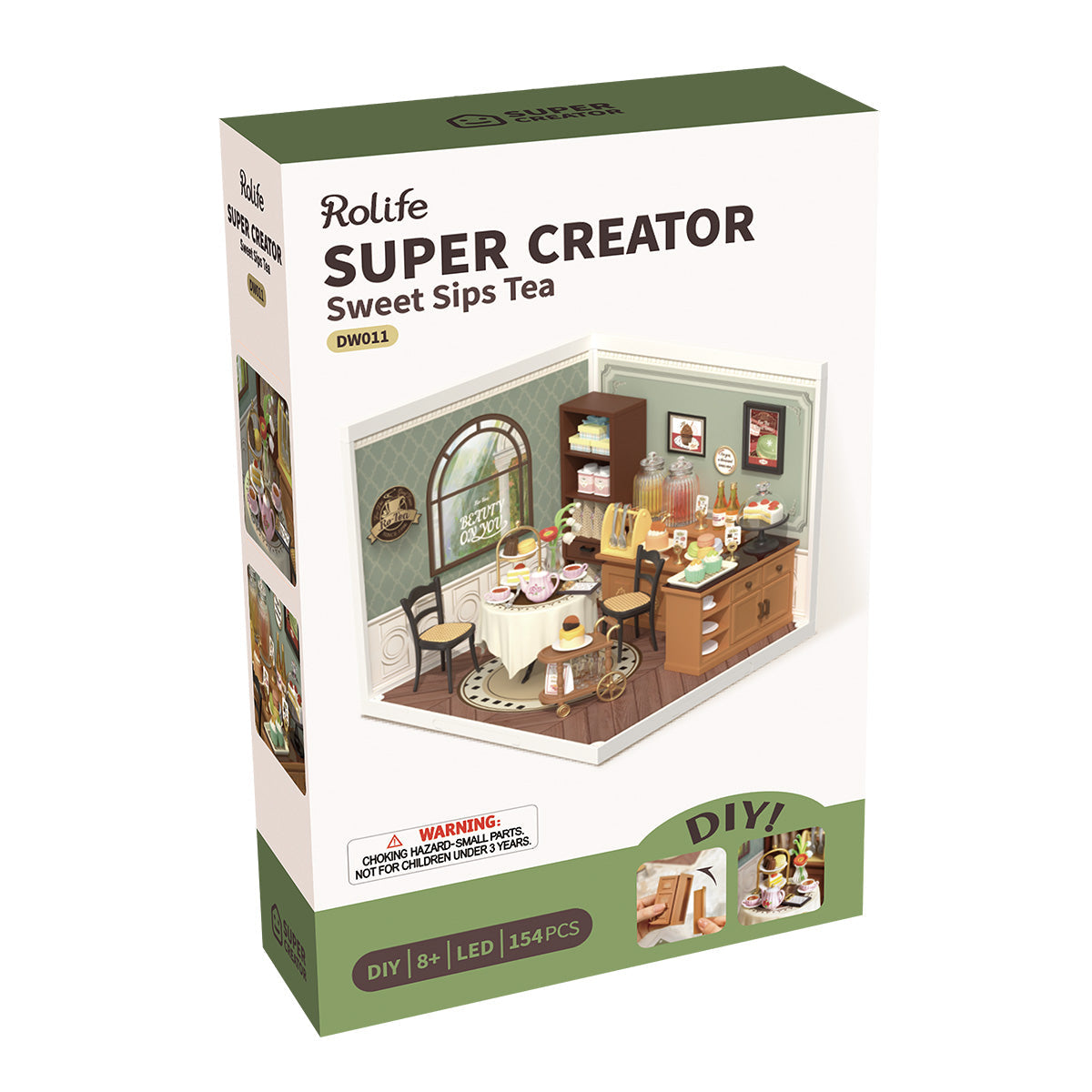 Sweet Sips Tea Miniature Kit official product view 6