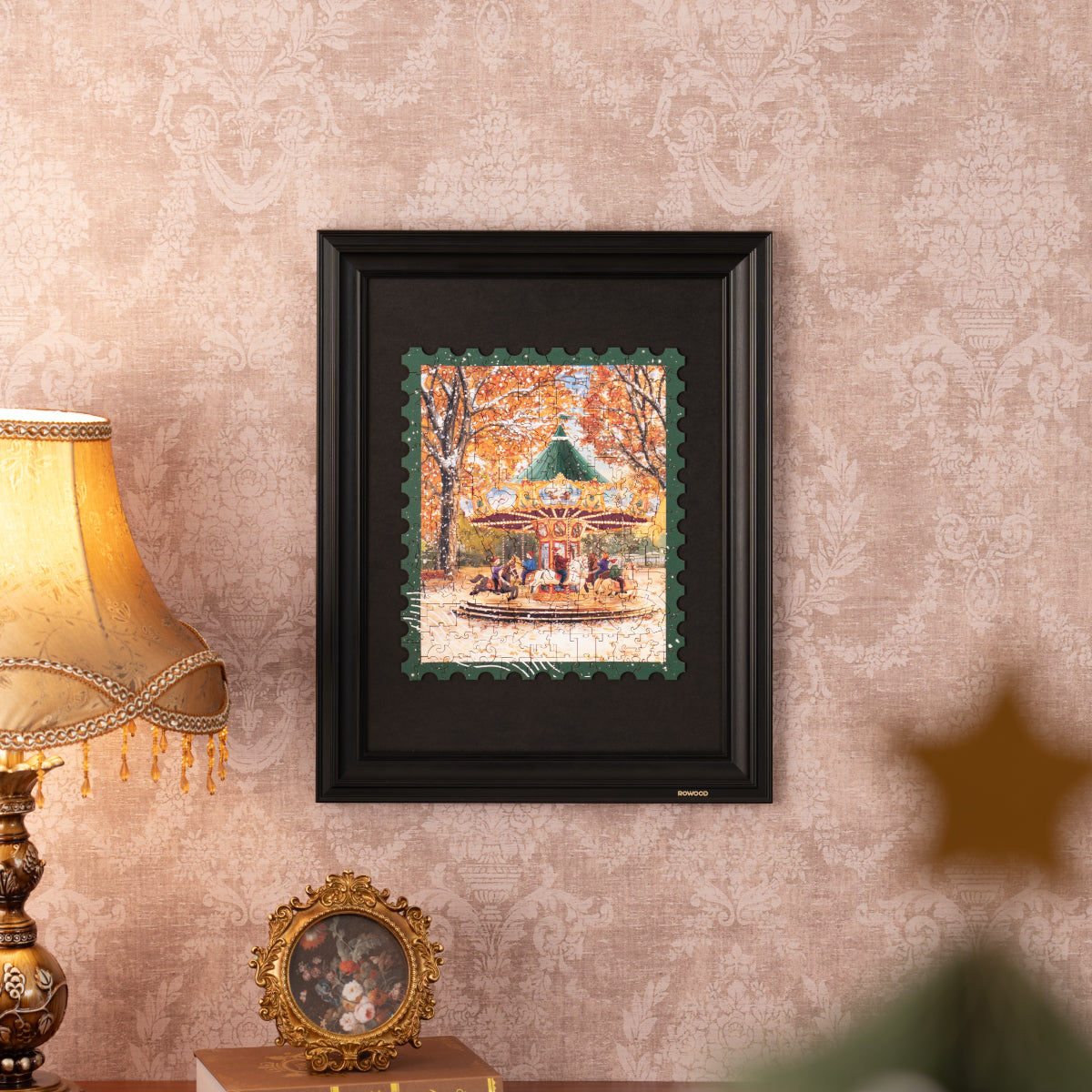Rowood Golden Autumn Carousel Creative Kit completed product view