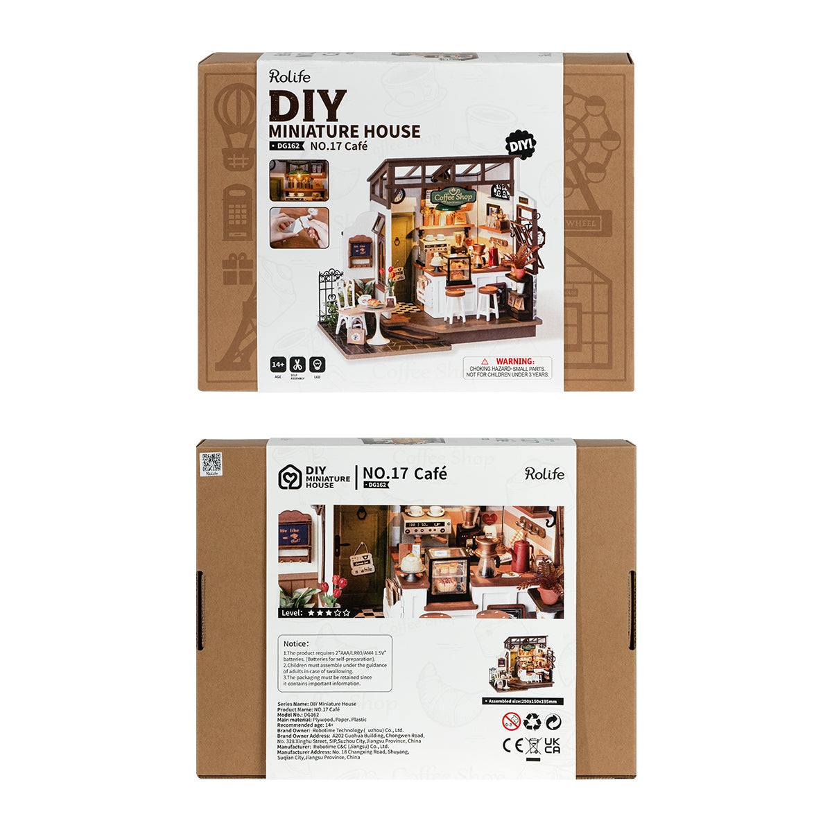No.17 Cafe Miniature Kit official product view 7
