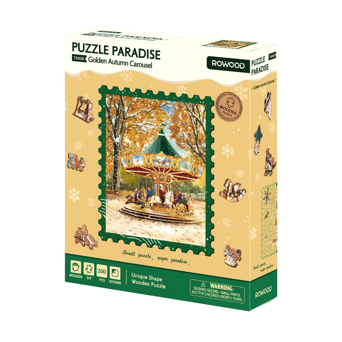 Rowood Golden Autumn Carousel Creative Kit official product view 6