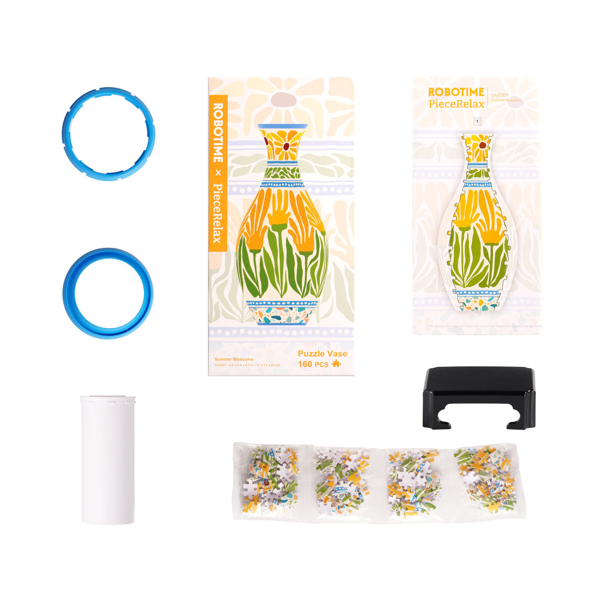 Rowood Puzzle Vase Creative Kit official product view 5