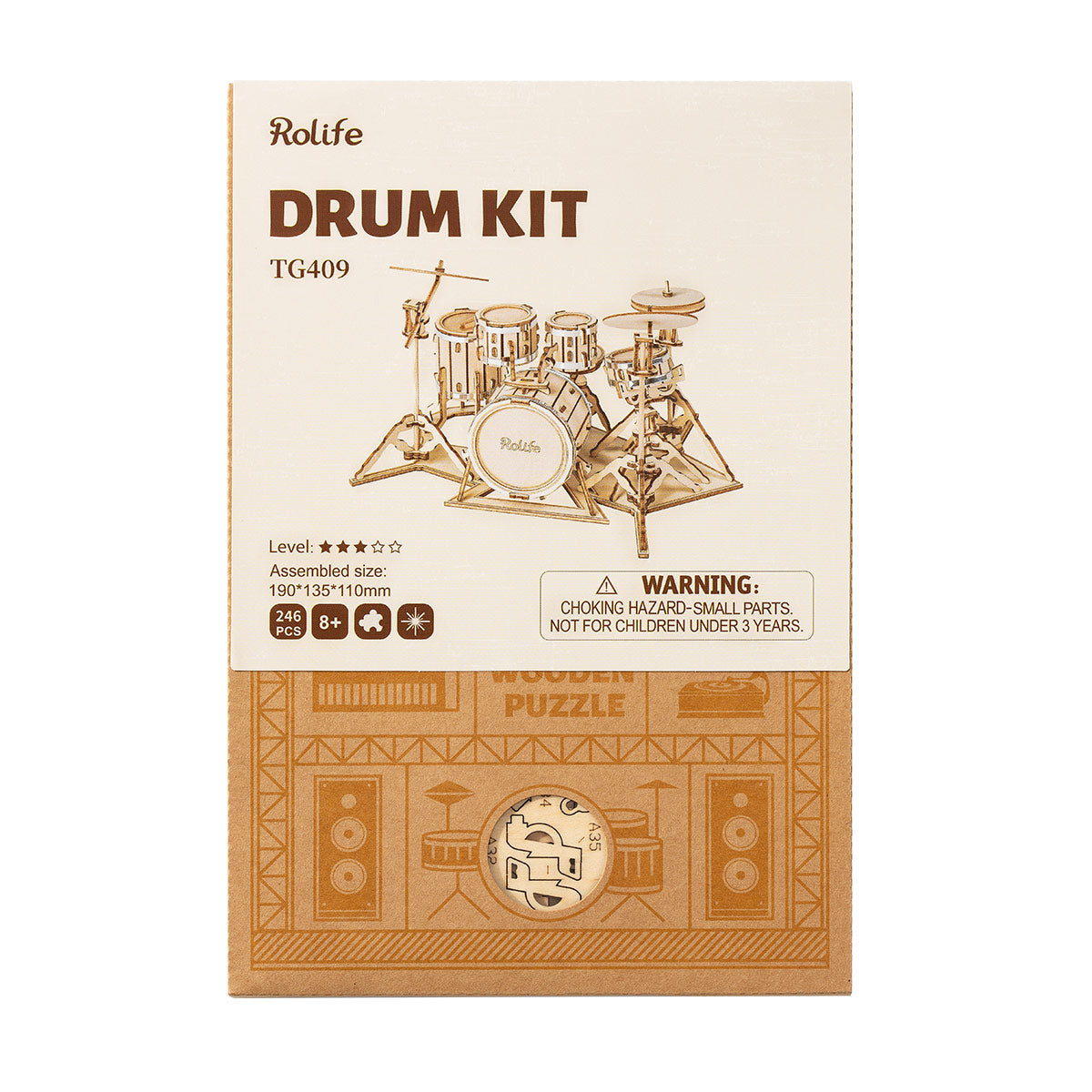 Rowood Drum Creative Kit official product view 6