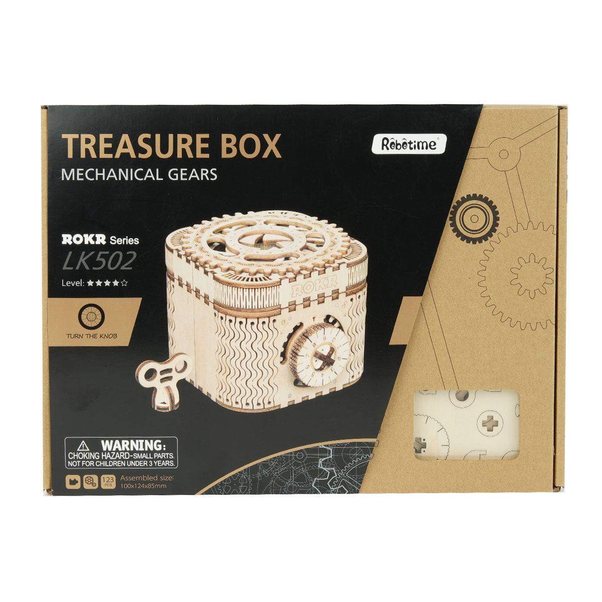 ROKR Treasure Box Model Kit official product view 5