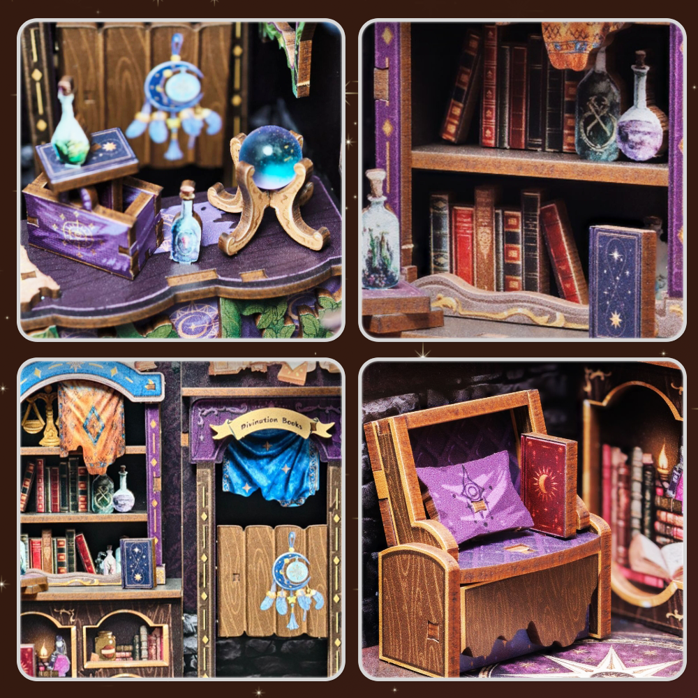 The Astrology Bookshop Book Nook Kit official product view 5