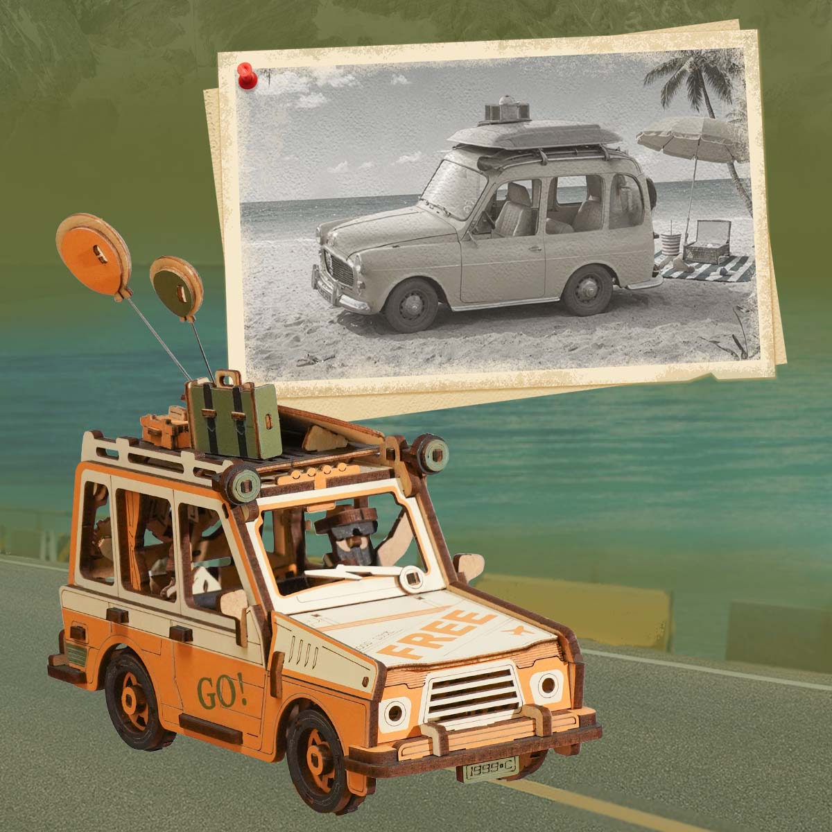 ROKR Road Tripper Balance Toy Kit official detail view 15