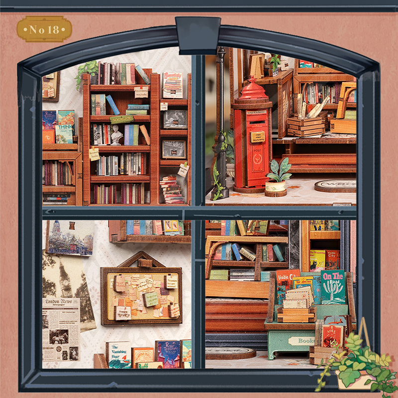 Jack's Bookery Miniature Kit official product view 7