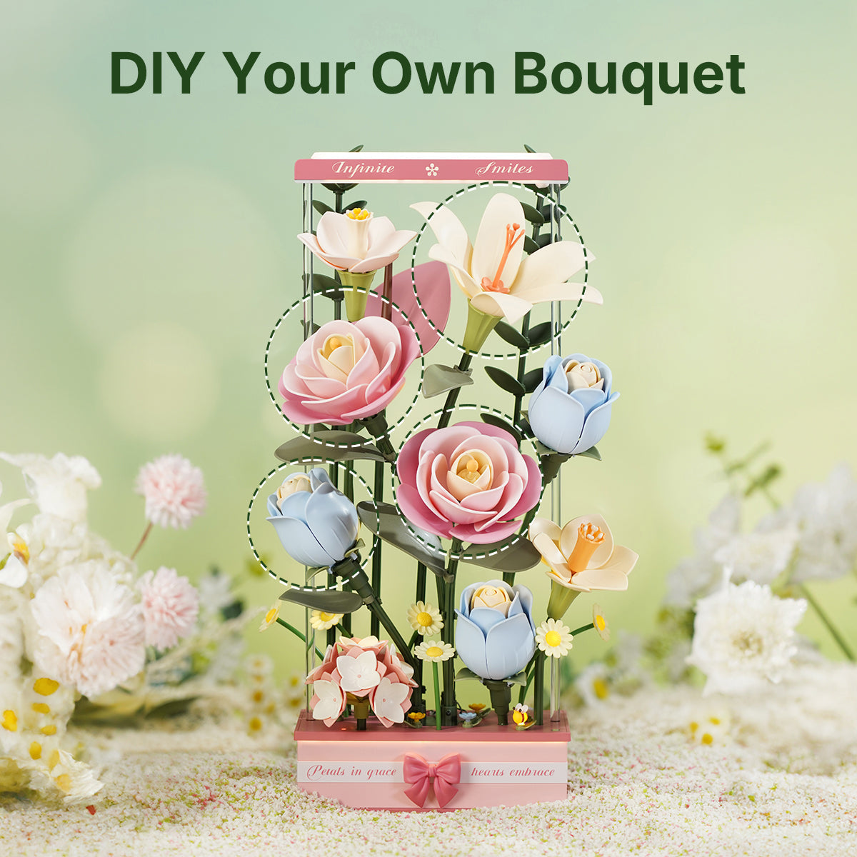 Rowood Blue Rose Creative Kit official product view 5