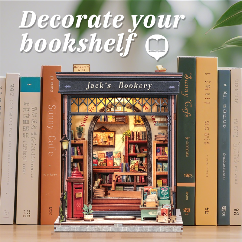 Jack's Bookery Miniature Kit official product view 5