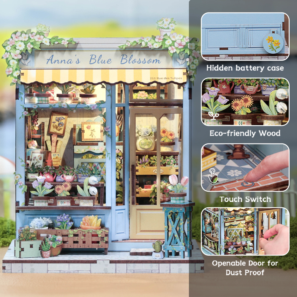 Anna's Blue Blossom Miniature Kit official product view 10