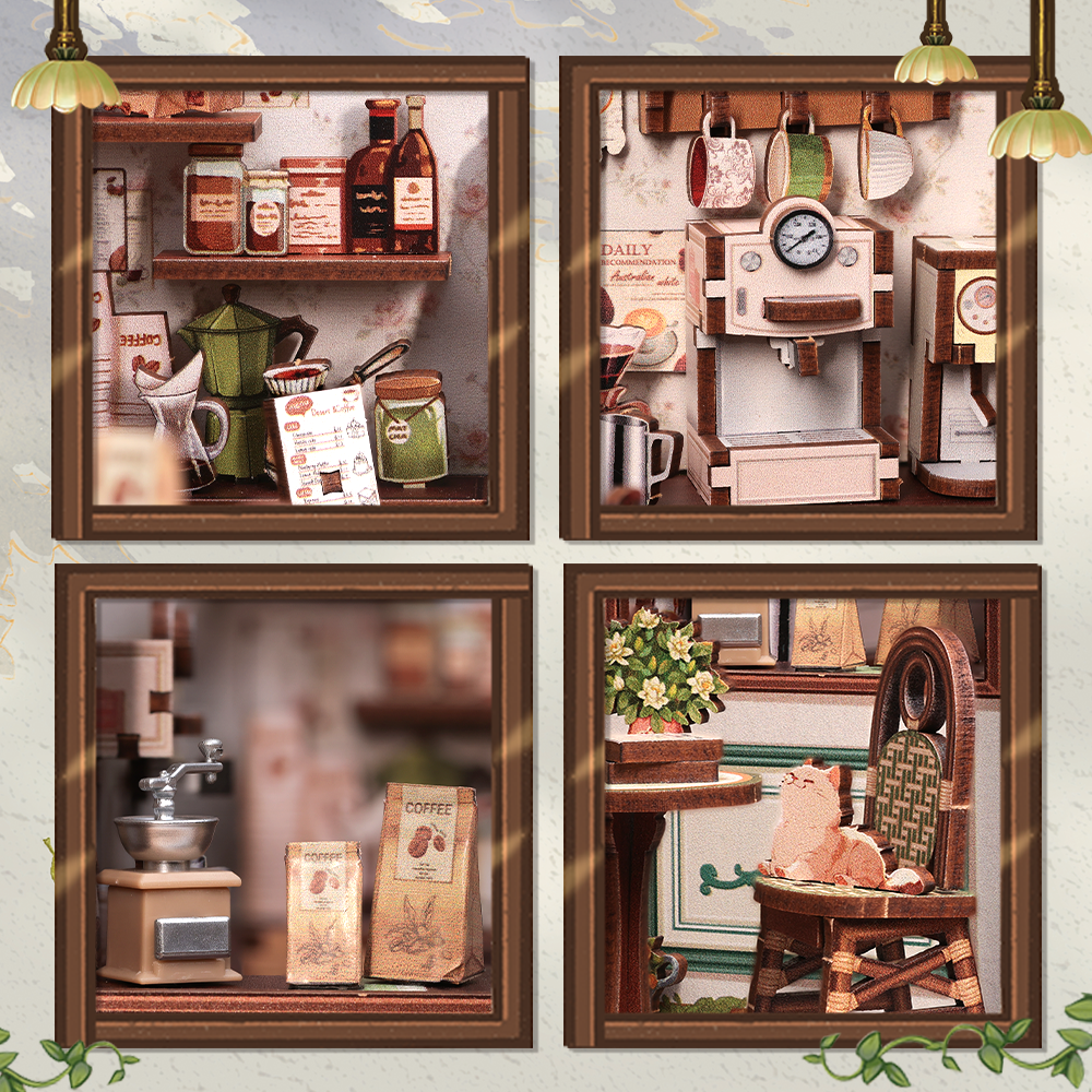 Sunny Cafe Miniature Kit official product view 7