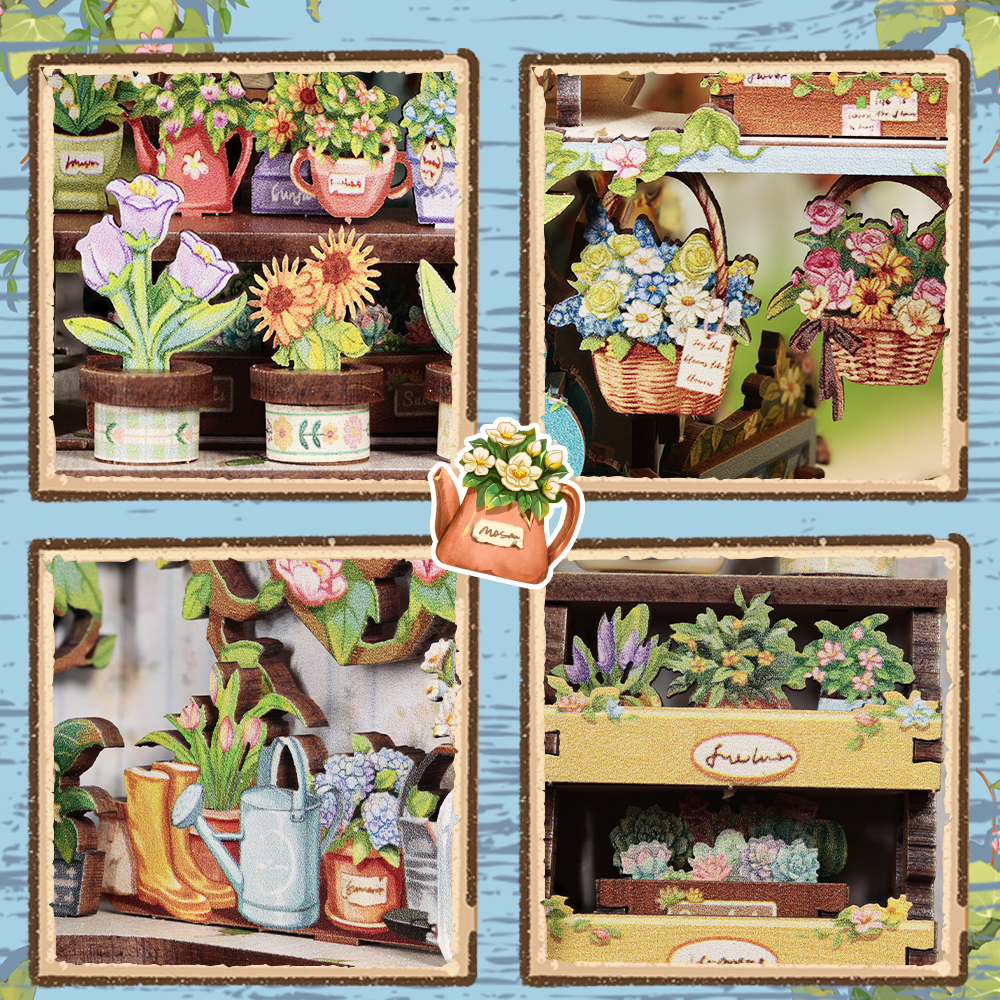 Anna's Blue Blossom Miniature Kit official product view 7