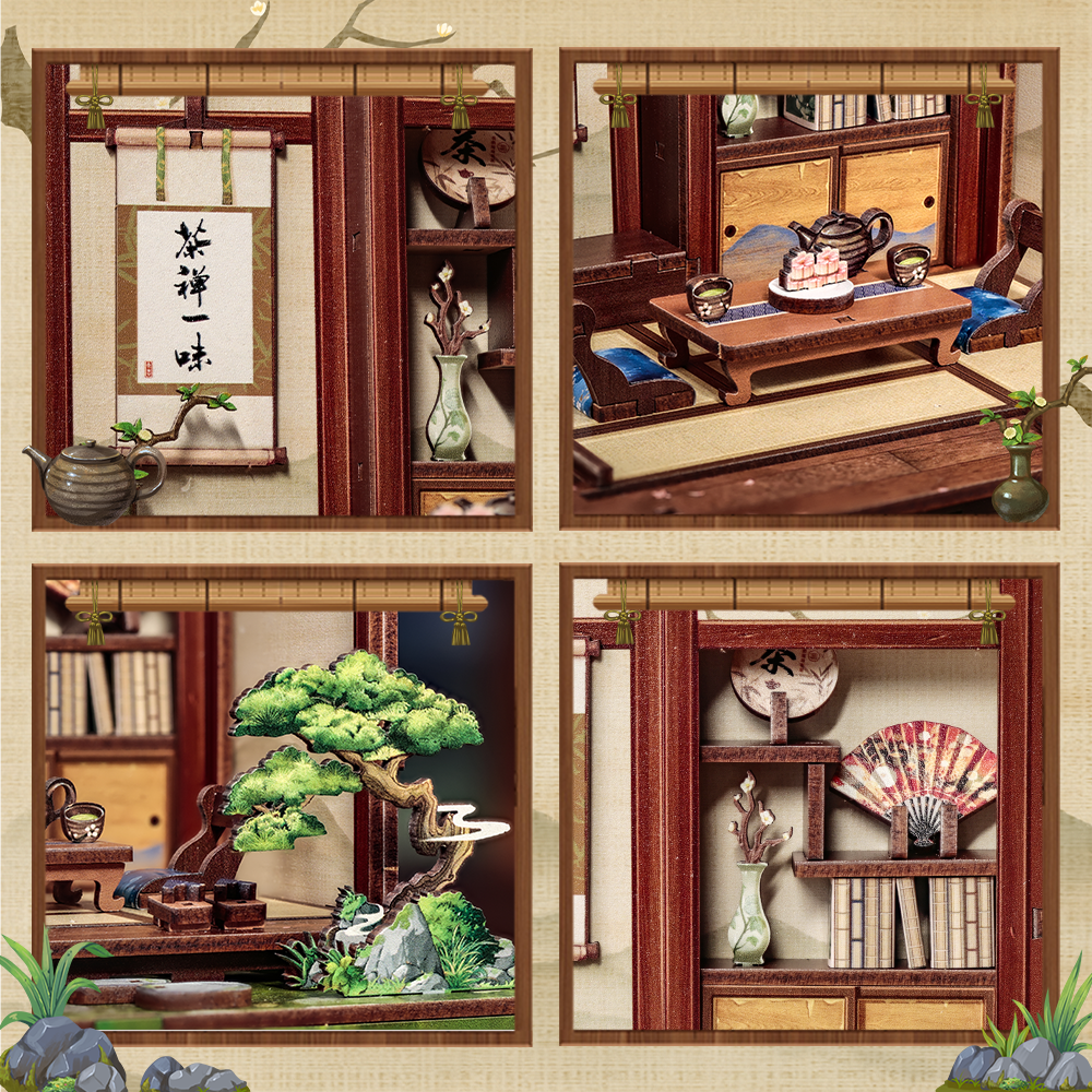 Kirishima Cha-an Miniature Kit official product view 5