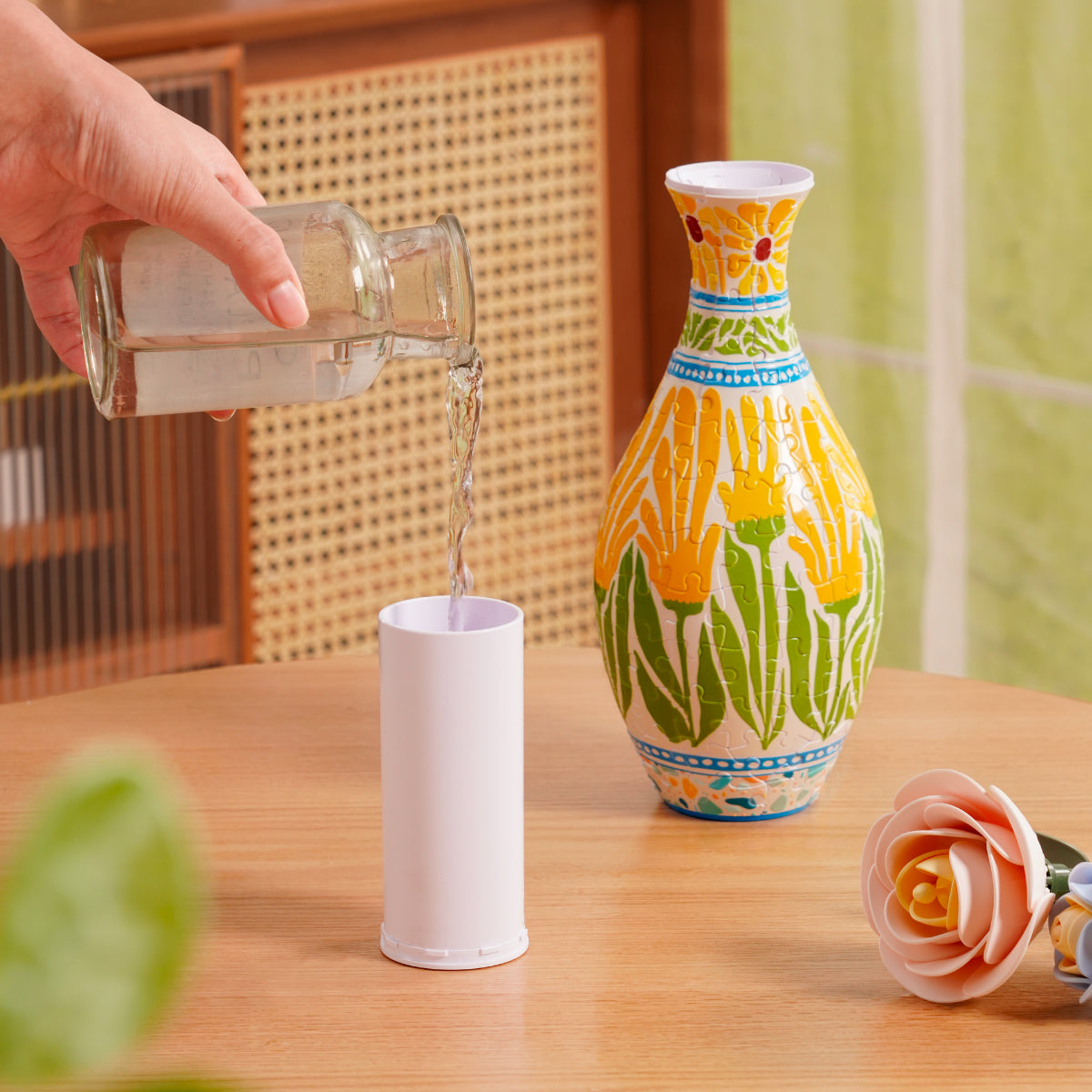 Rowood Puzzle Vase Creative Kit official product view 4