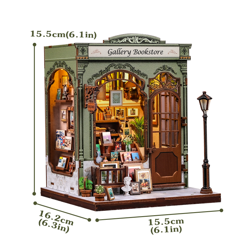 Gallery Bookstore Miniature Kit official product view 9