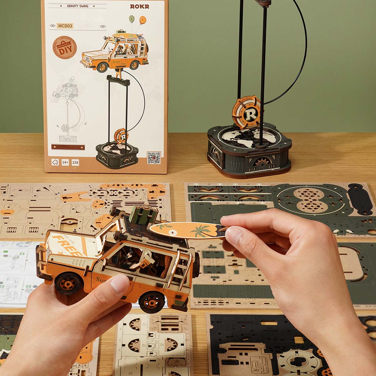 ROKR Road Tripper Balance Toy Kit official detail view 17