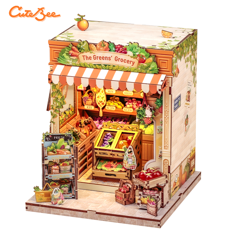 The Greens'Grocery Miniature Kit official product view 8