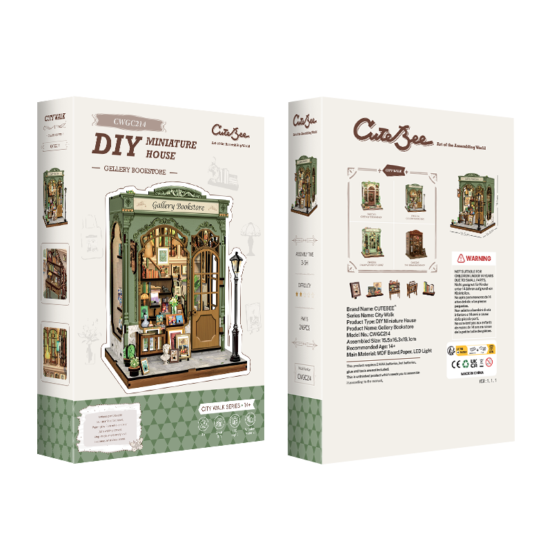 Gallery Bookstore Miniature Kit official product view 10