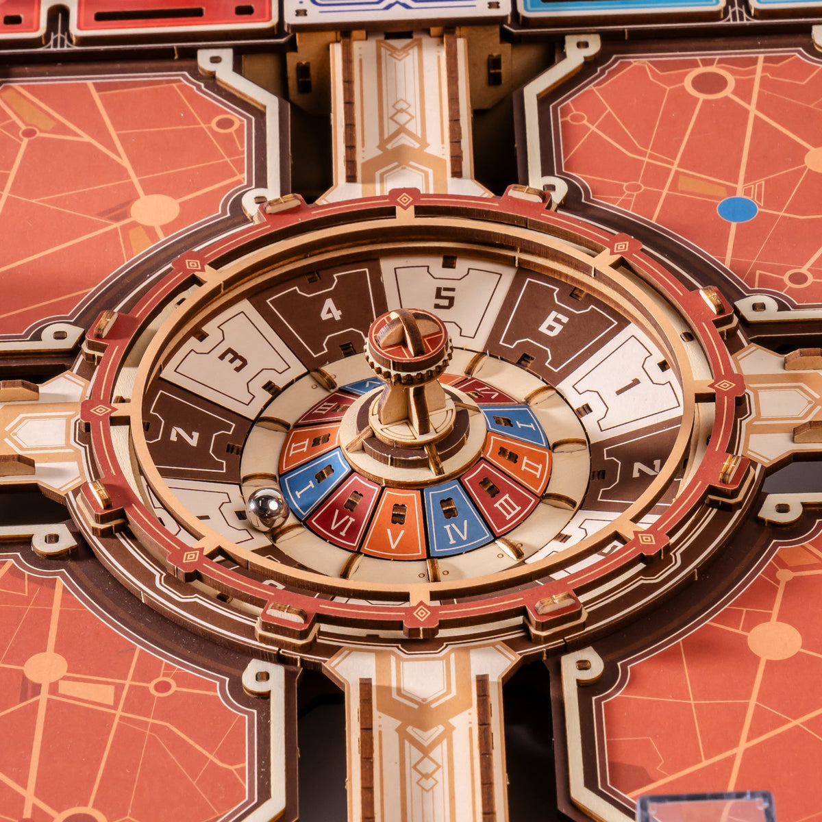 Fortune Quest marble wheel close view
