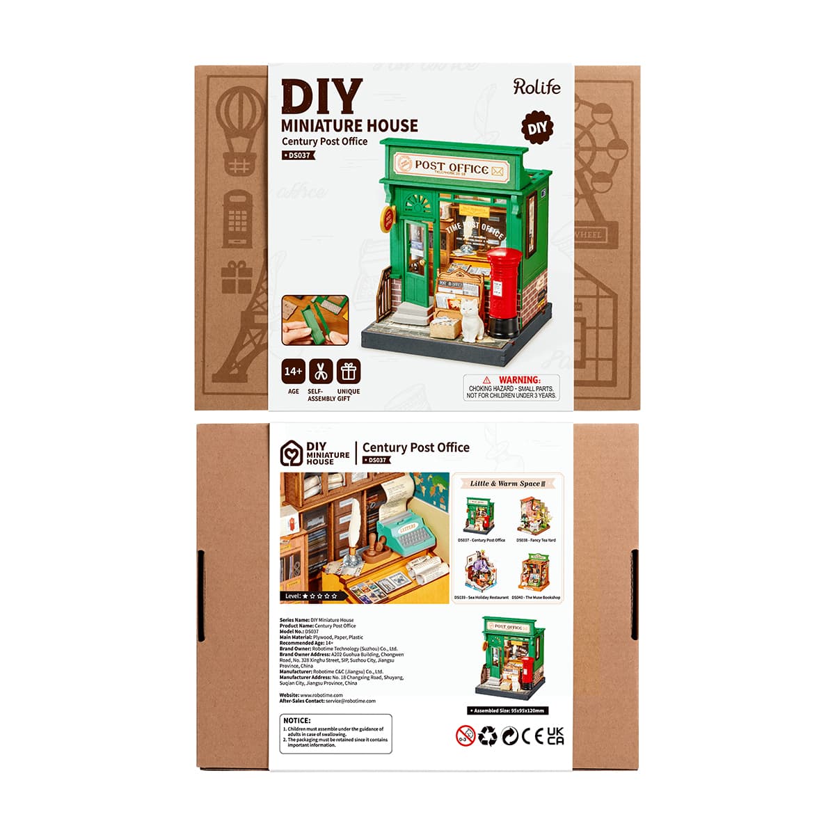 Century Post Office Miniature Kit official product view 4