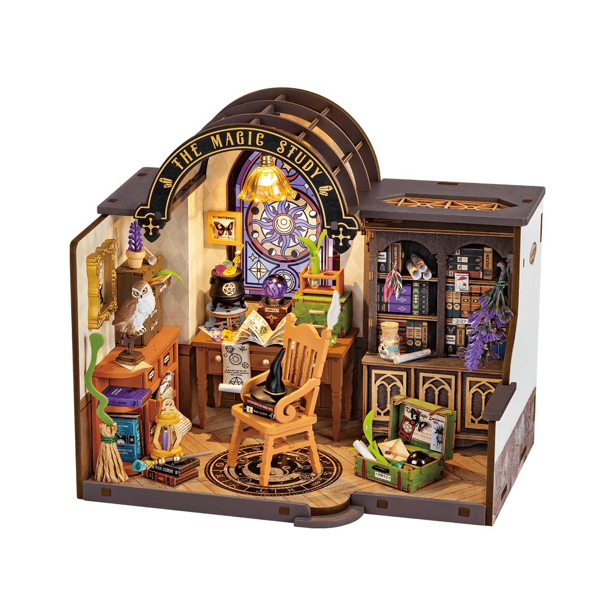 The Magic Study Miniature House Kit official product view 2
