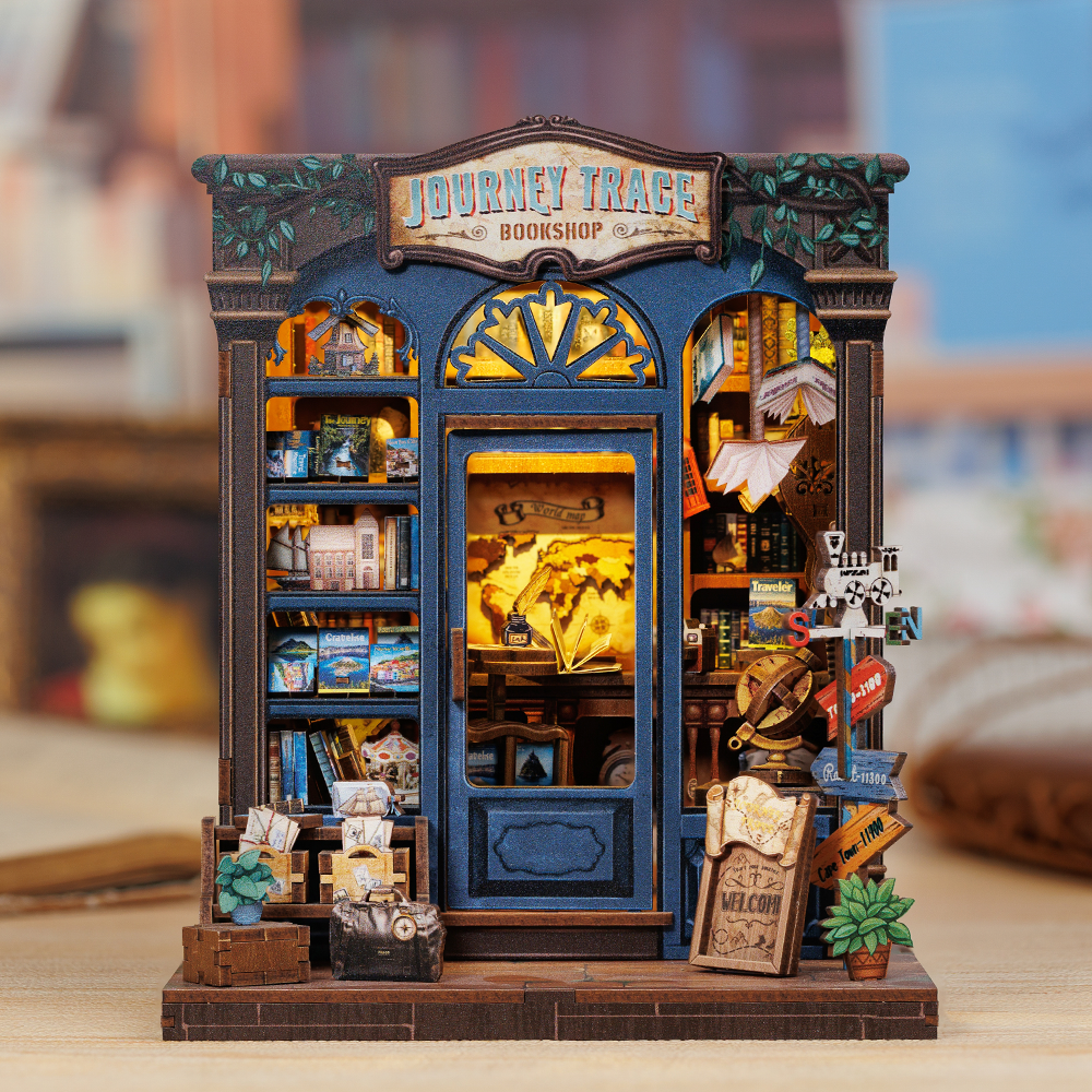 Completed Journey Trace Bookshop book nook