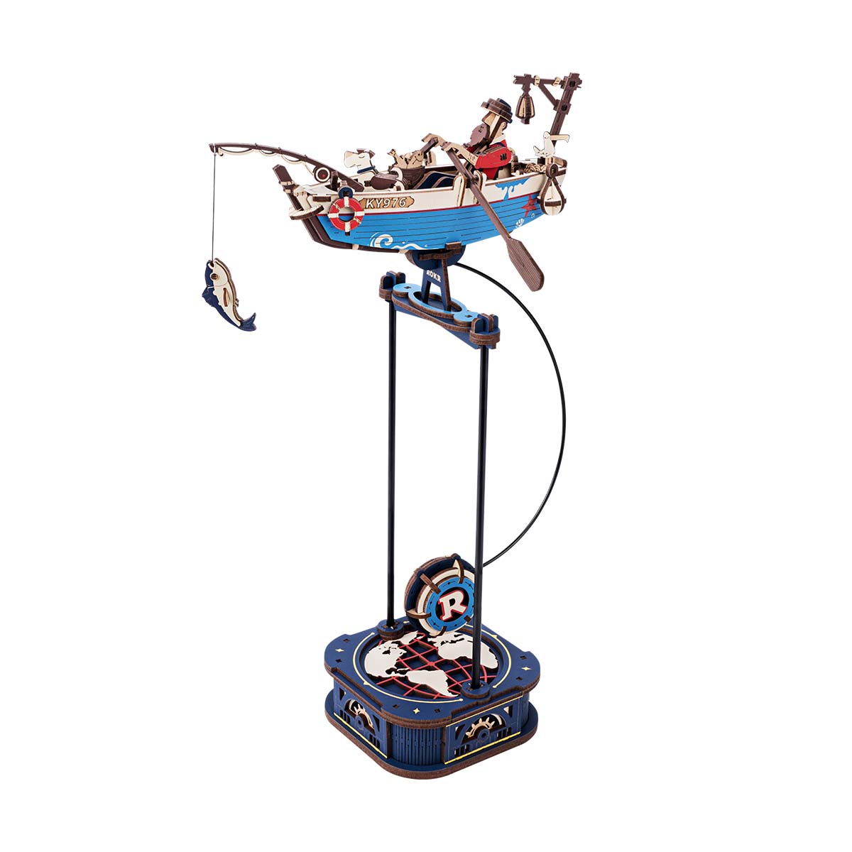ROKR Ocean Fisher Model Kit official product view 2