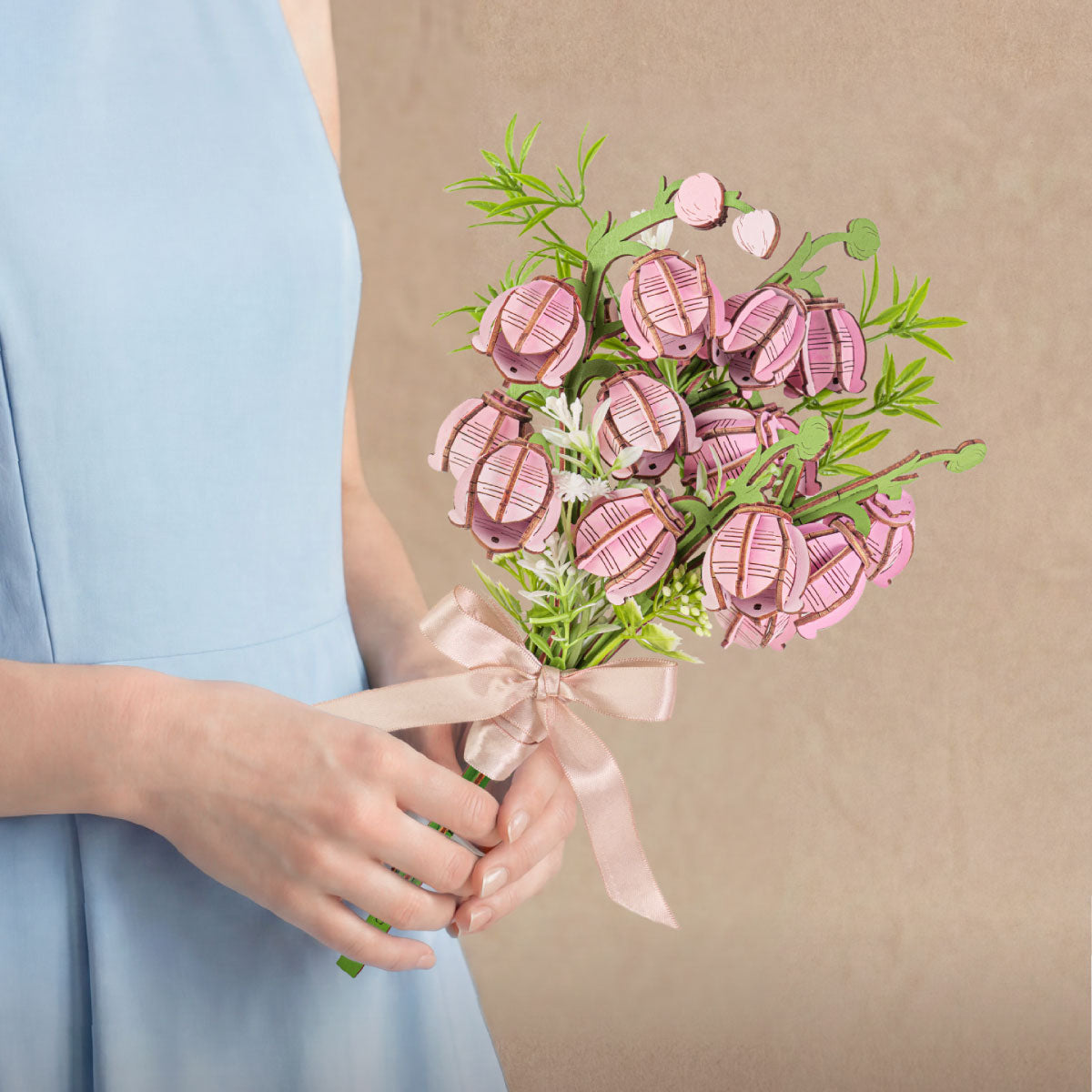 Rowood Pink Lily of the Valley Flower Kit official detail view 3
