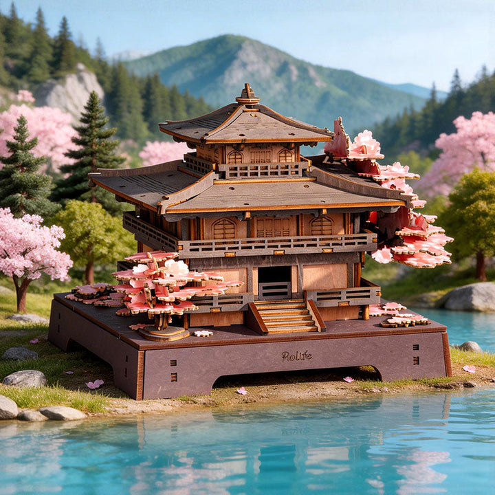 Rowood Sakura Pavilion Creative Kit completed product view