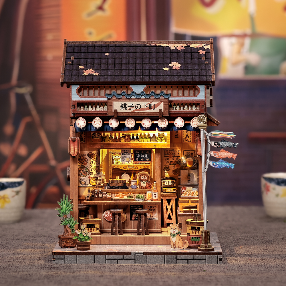 Choshi no Shitamachi Miniature Kit completed product view