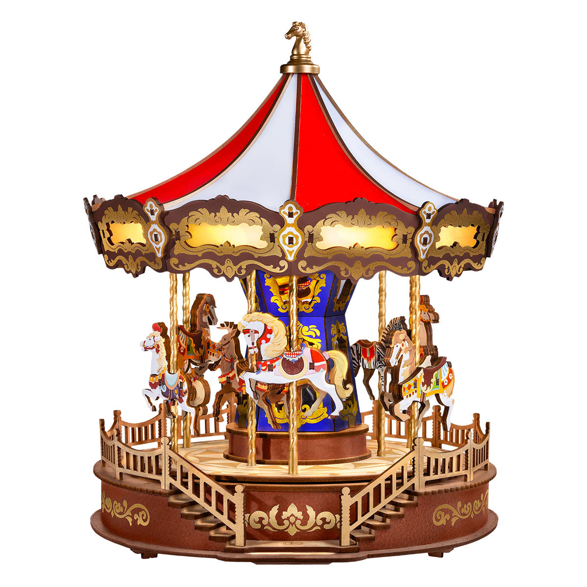 ROKR Classic Carousel Model Kit official product view 2