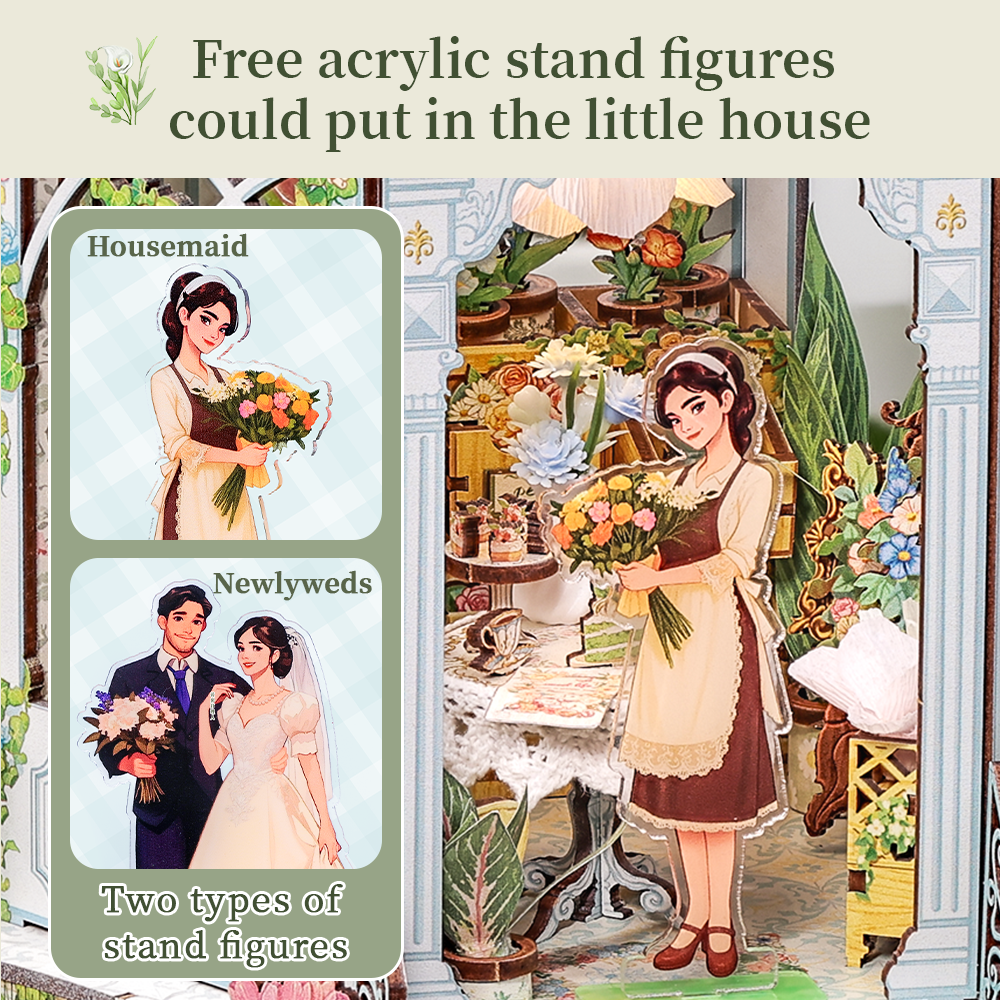Windsor Flower House Miniature Kit official product view 6