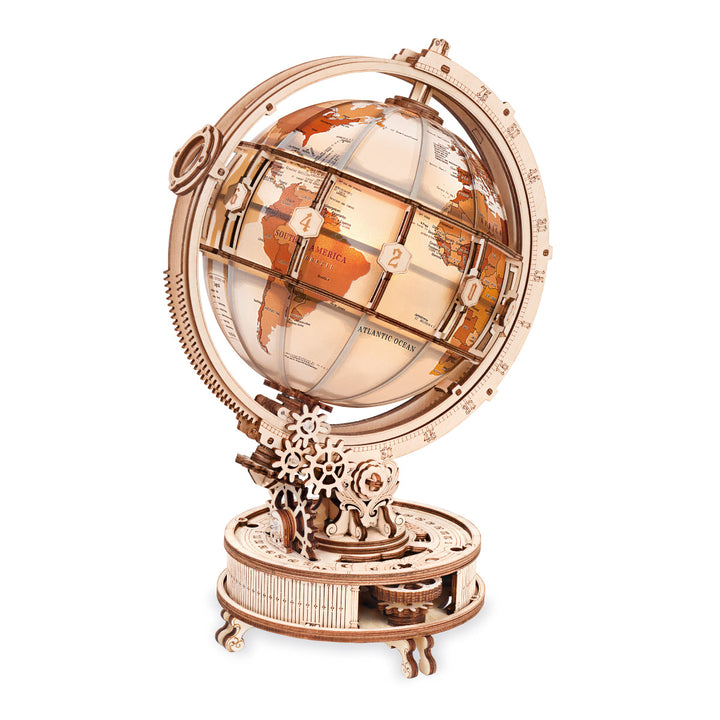 ROKR Luminous Globe Electric Model Kit completed product view