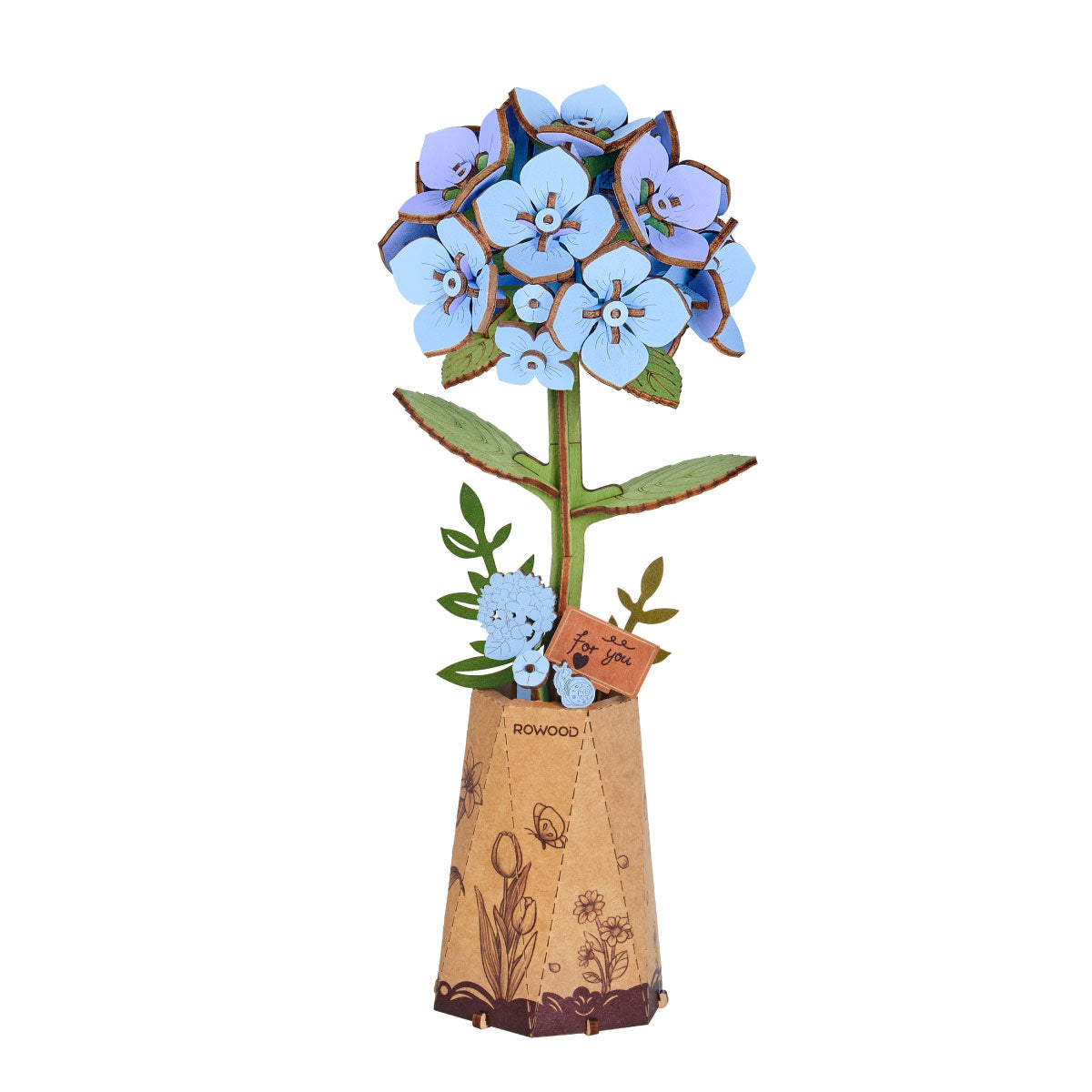 Rowood Blue Hydrangea Creative Kit official product view 2