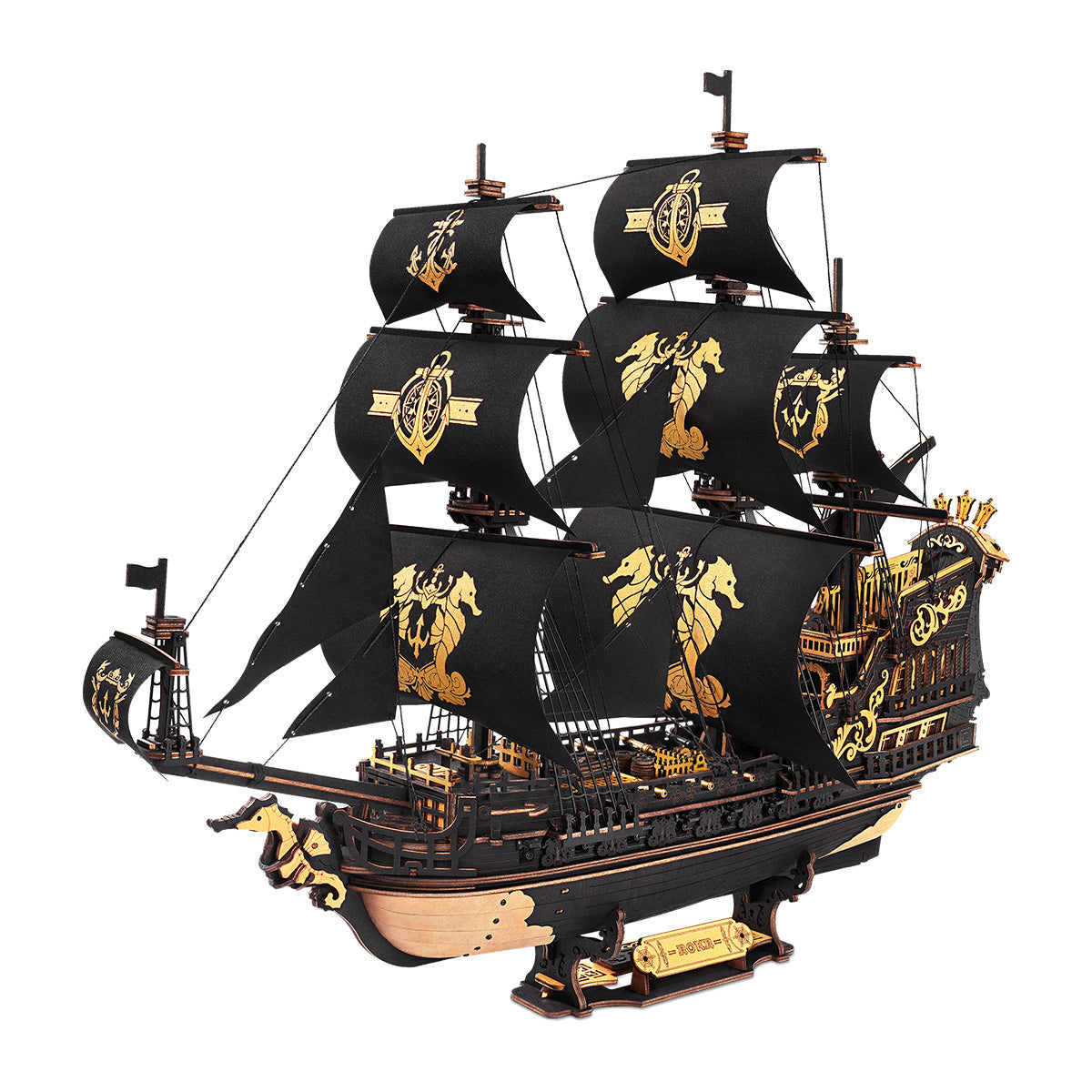 ROKR The Seahorse Barque Model Kit official product view 2