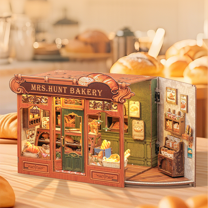 Completed Mrs Hunt Bakery miniature