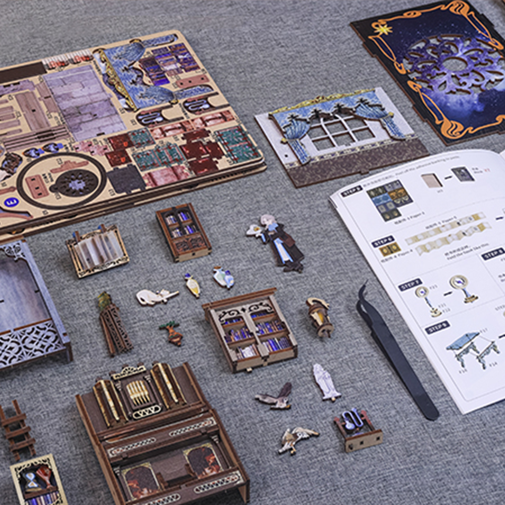 Nebula Common Room Book Nook Kit official product view 13