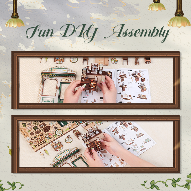 Sunny Cafe Miniature Kit official product view 8