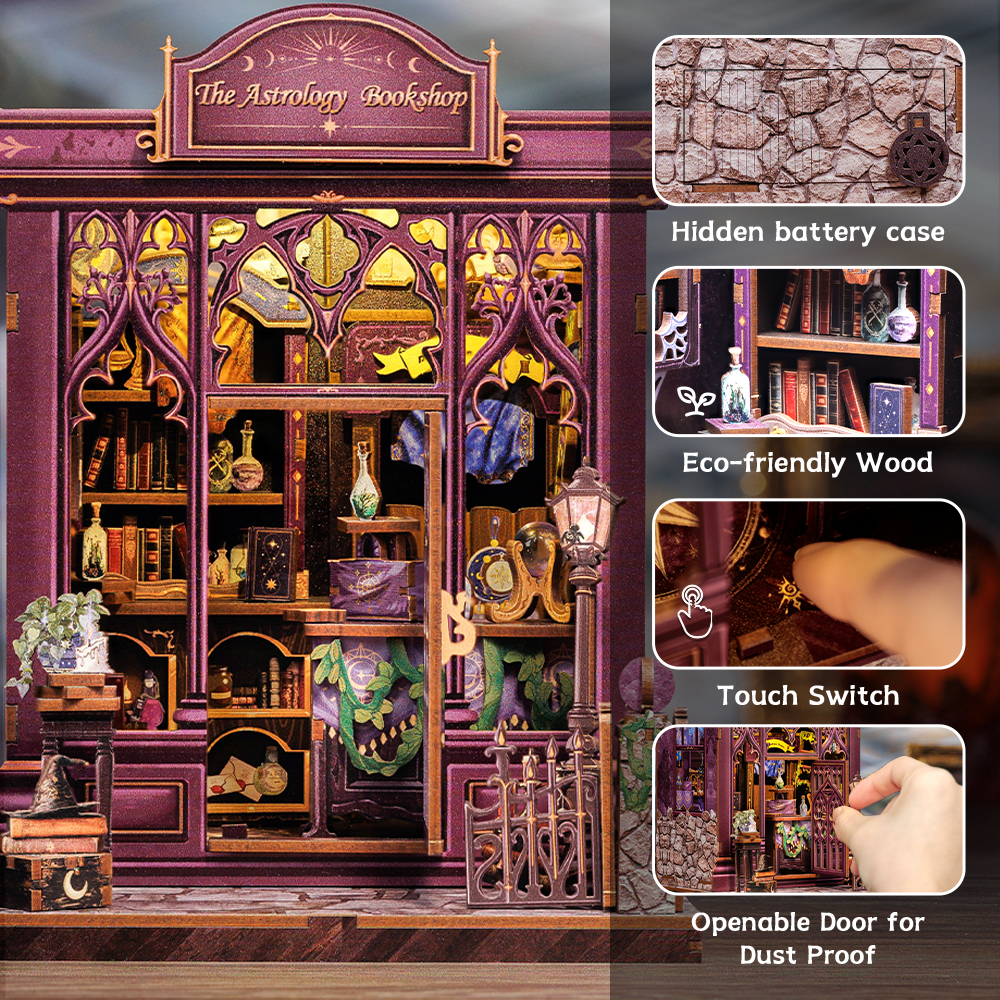 The Astrology Bookshop Book Nook Kit official product view 6