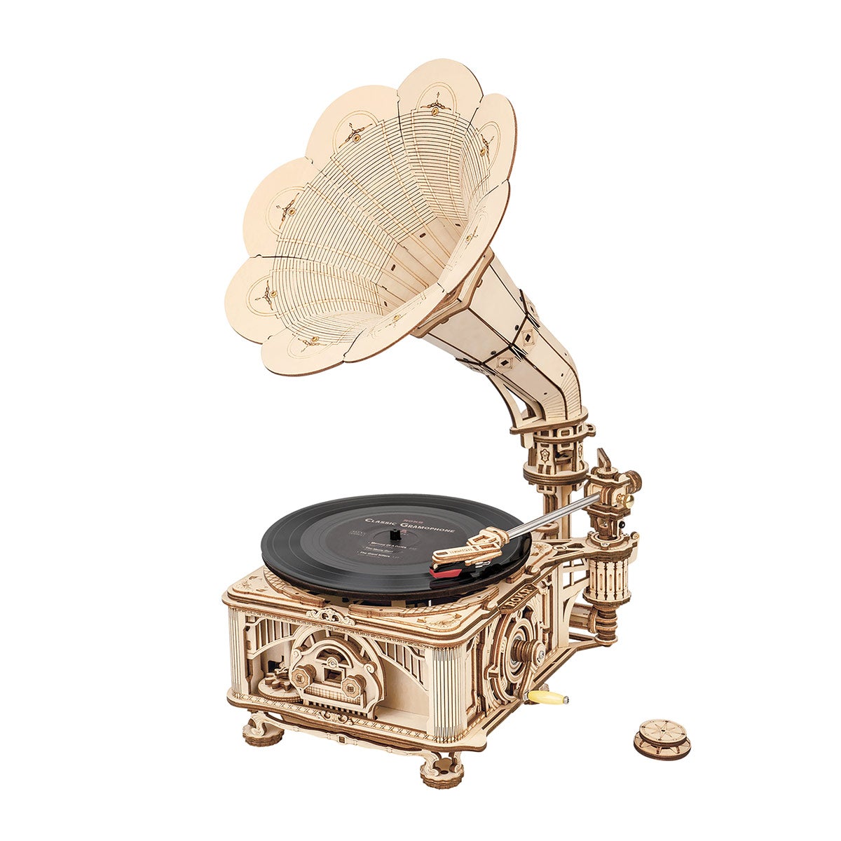 ROKR Classic Gramophone Hand-Crank Kit official product view 2