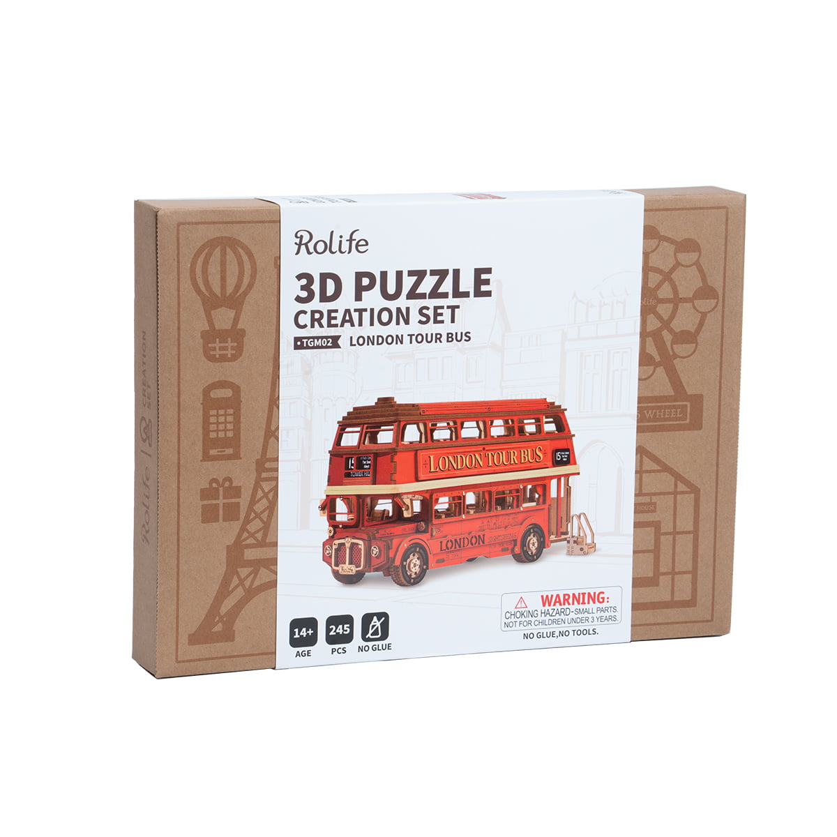 Rowood London Tour Bus Creative Kit official product view 7