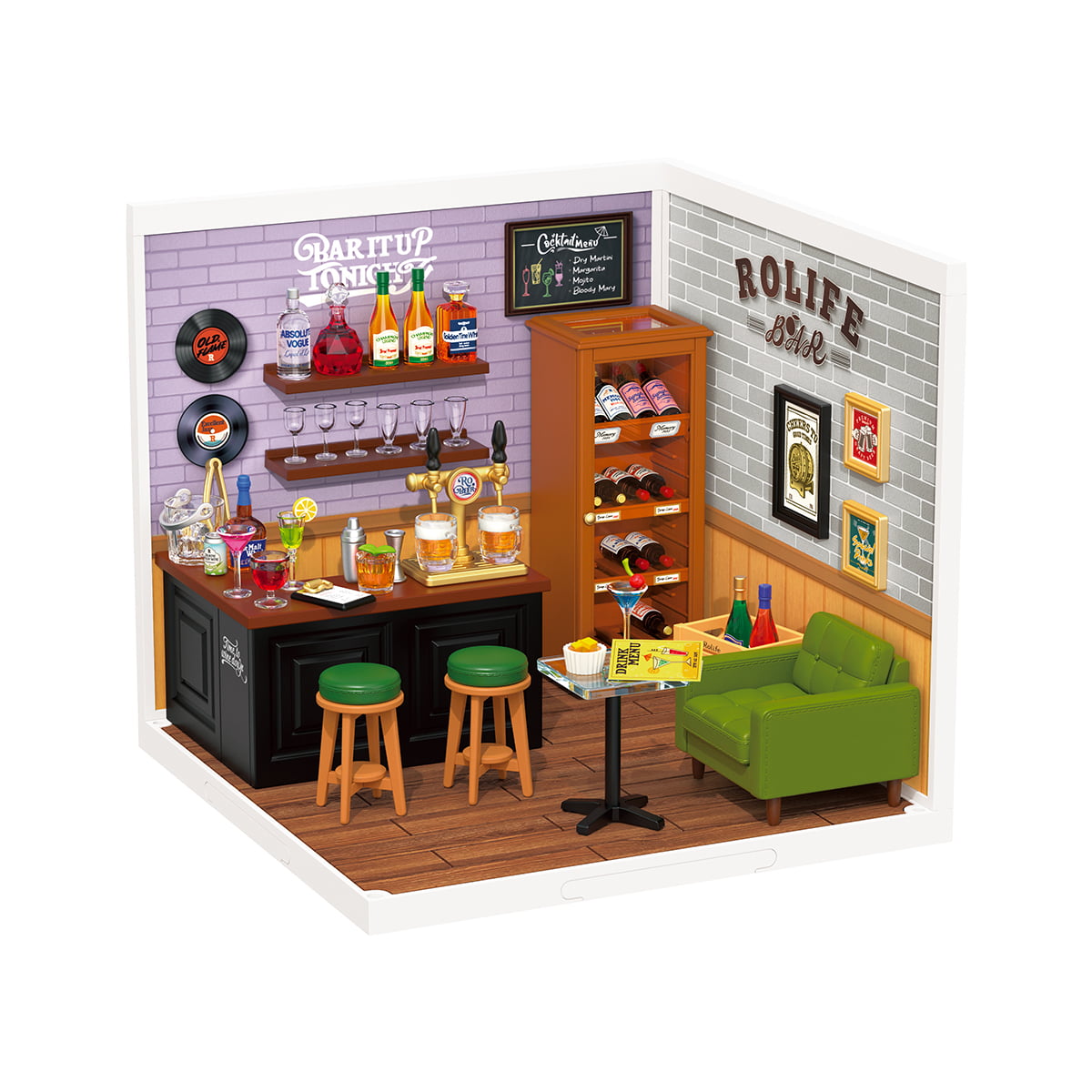 Leisurely Cheers Bar Miniature Kit official product view 2