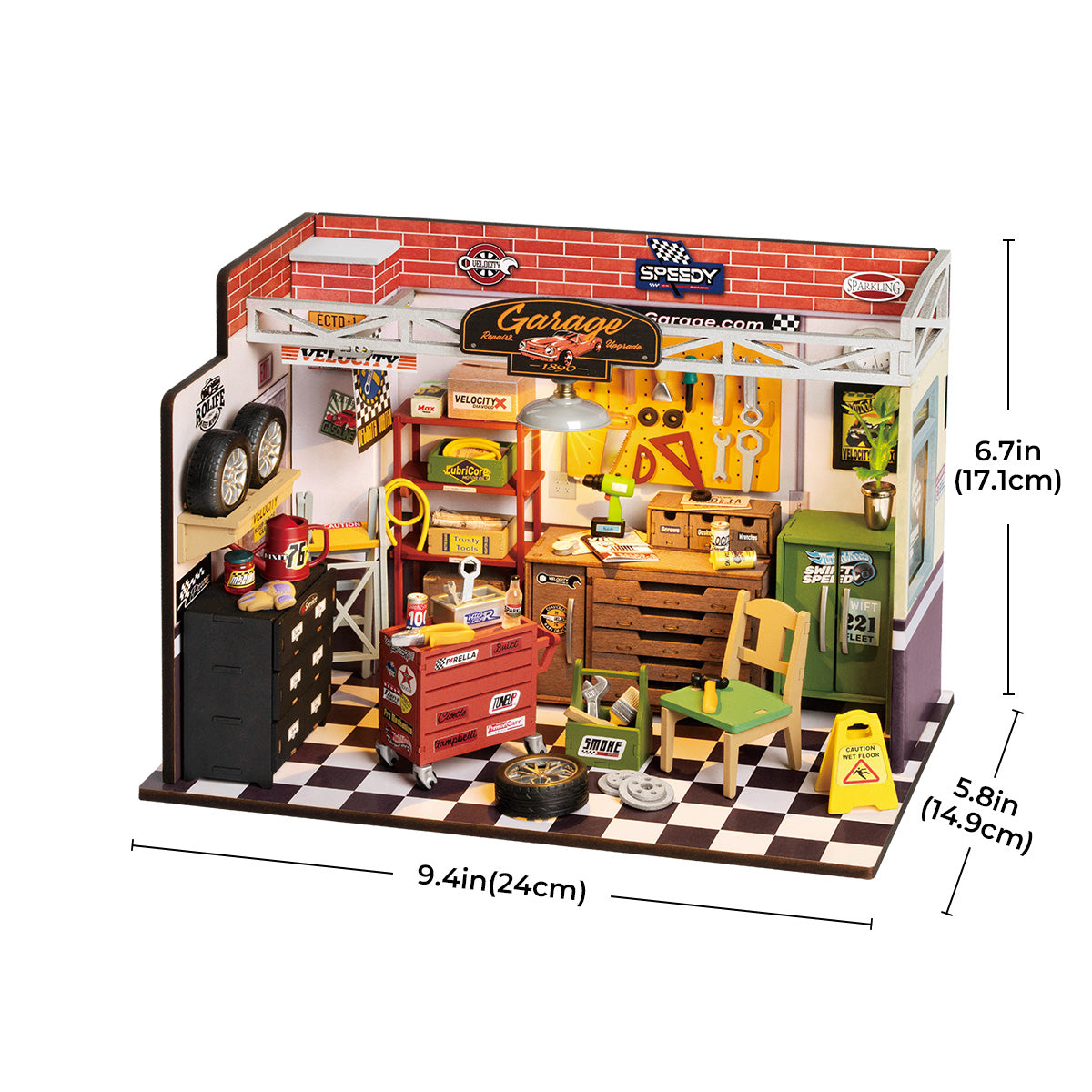 Garage Workshop Miniature Kit official product view 7