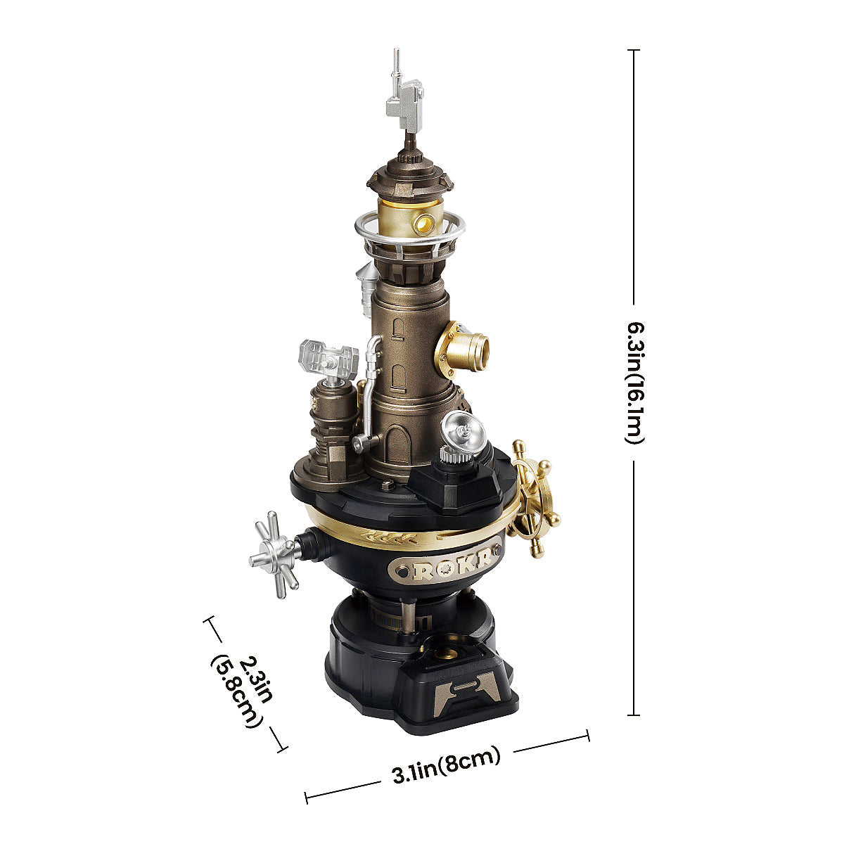 ROKR Navi Lighthouse Mechanical Kit official detail view 7