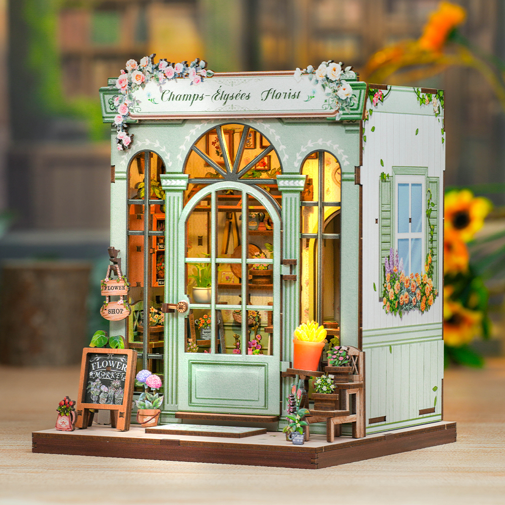 Champs-Élysées Florist Book Nook Kit official product view 5